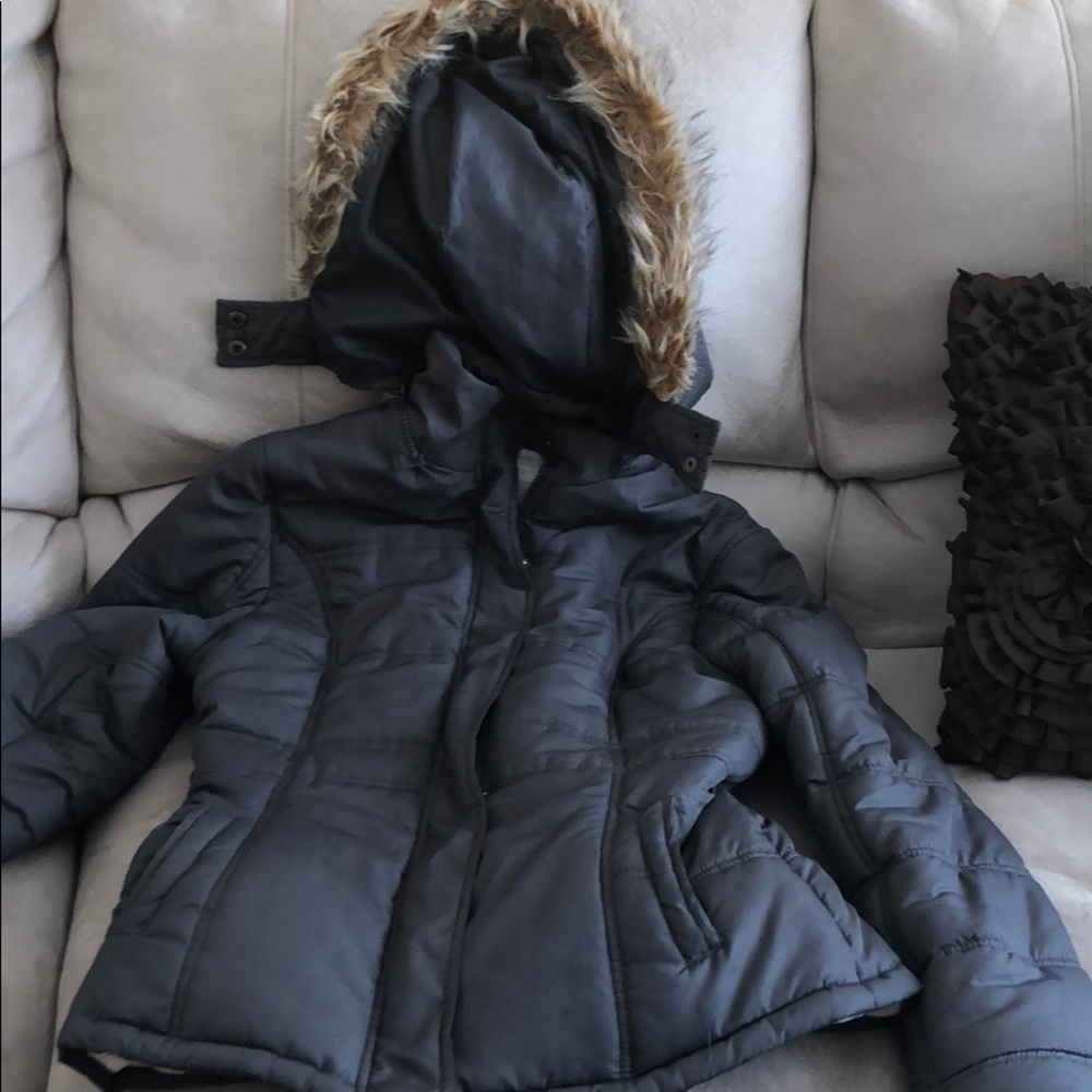 Dark Gray Winter Jacket - image 1